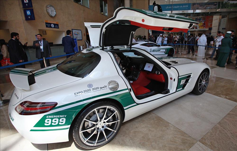 UAE DUBAI POLICE CARS