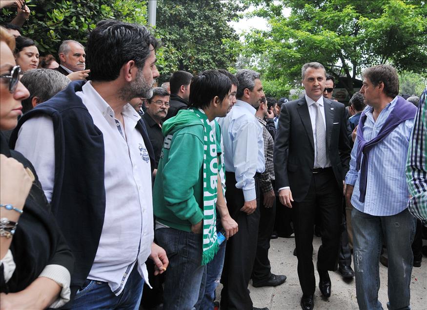 BESIKTAS BASKANI FIKRET ORMAN