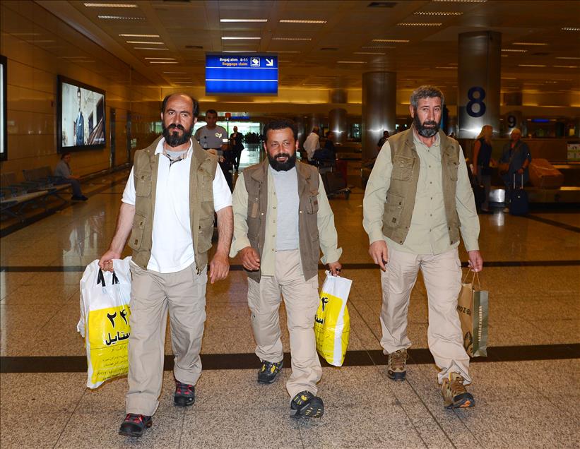 TALIBAN'IN SERBEST BIRAKTIGI TURKLER YURDA DONDU