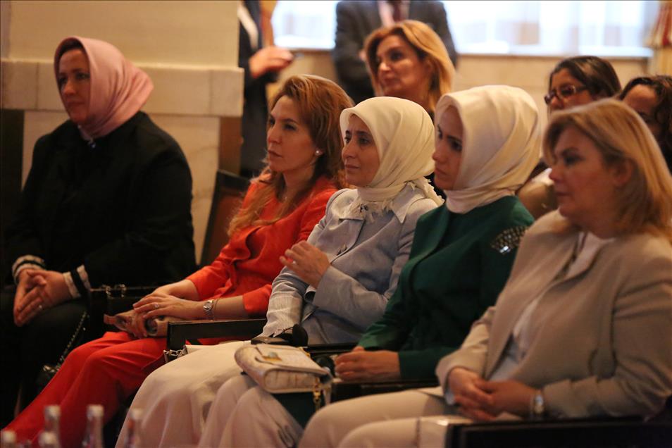 "BARISIN INSASI VE GELISMEDE IS KADINLARININ ROLU" TOPLANTISI