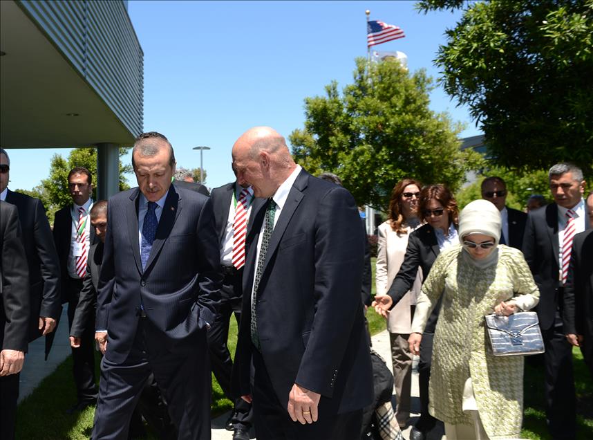 BASBAKAN ERDOGAN SILIKON VADISINDE