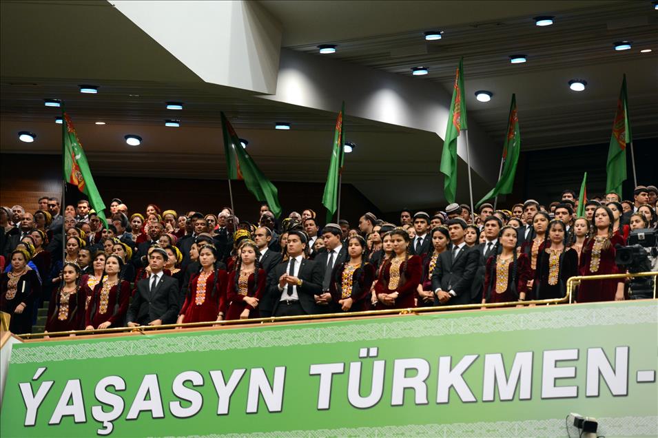 Cumhurbaşkanı Abdullah Gül Türkmenistan'da