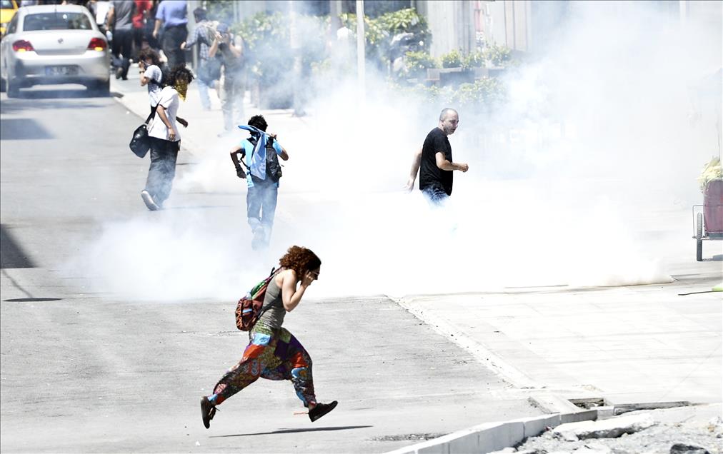 Taksim'de Gezi Parkı Eylemi