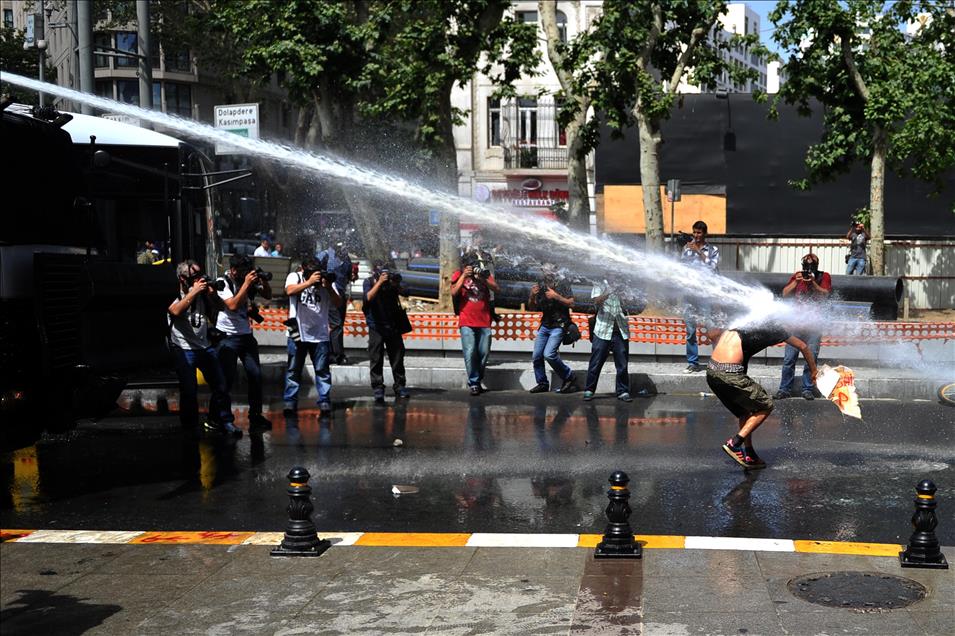 Taksim Gezi Parkı'nda eylem