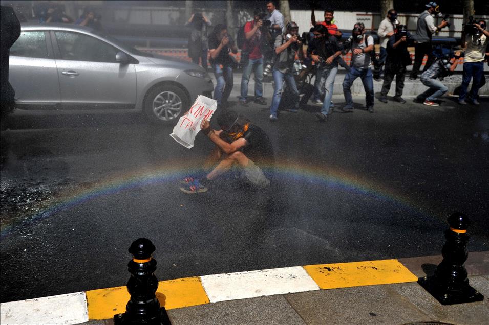 Taksim Gezi Parkı'nda eylem