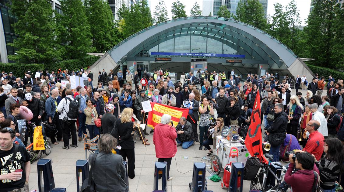 Londra'da G8 Protestoları - Anadolu Ajansı