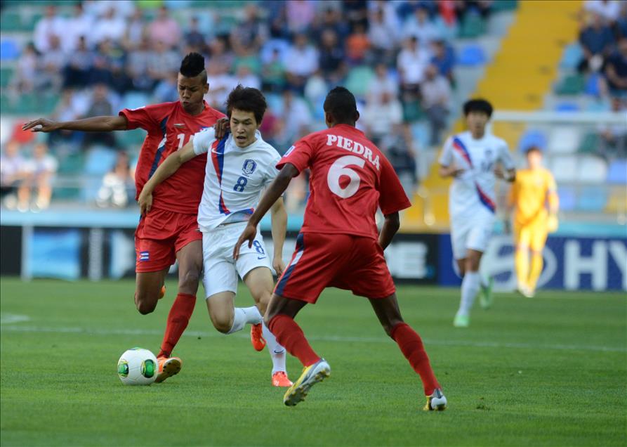The FIFA U20 World Cup 2013 hosted by Turkey started with the Cuba-South Korea match