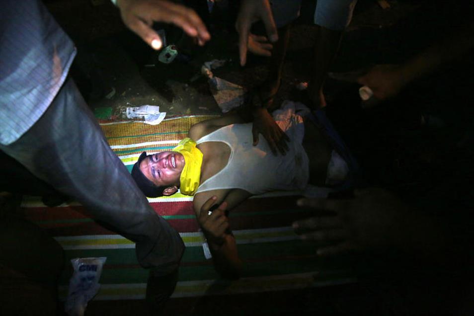 Fire opened on Egyptian people
