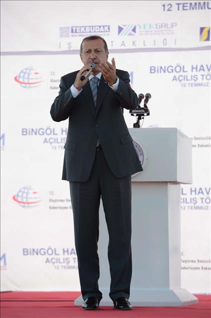 BASBAKAN ERDOGAN BINGOL'DE