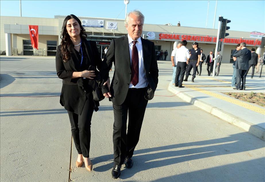 SIRNAK SERAFETTIN ELCI HAVALIMANI'NIN ACILISI