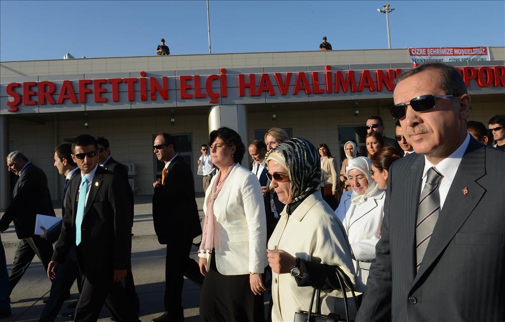 SIRNAK SERAFETTIN ELCI HAVALIMANI'NIN ACILISI 1