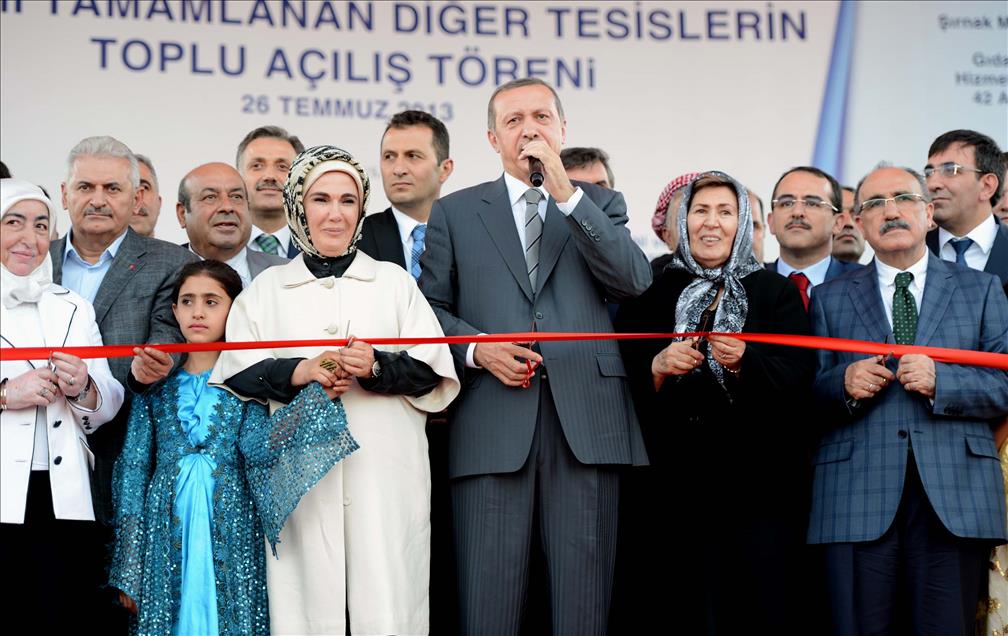 SIRNAK SERAFETTIN ELCI HAVALIMANI'NIN ACILISI