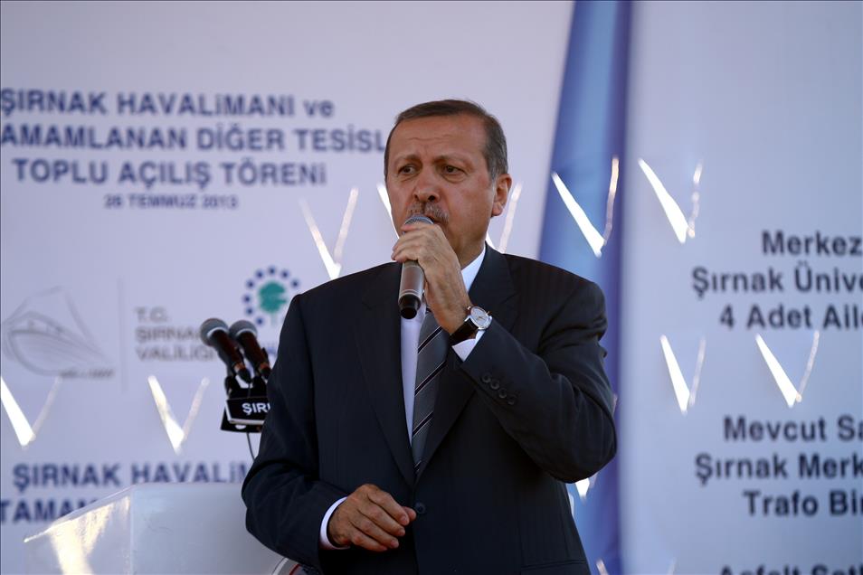 SIRNAK SERAFETTIN ELCI HAVALIMANI'NIN ACILISI 16