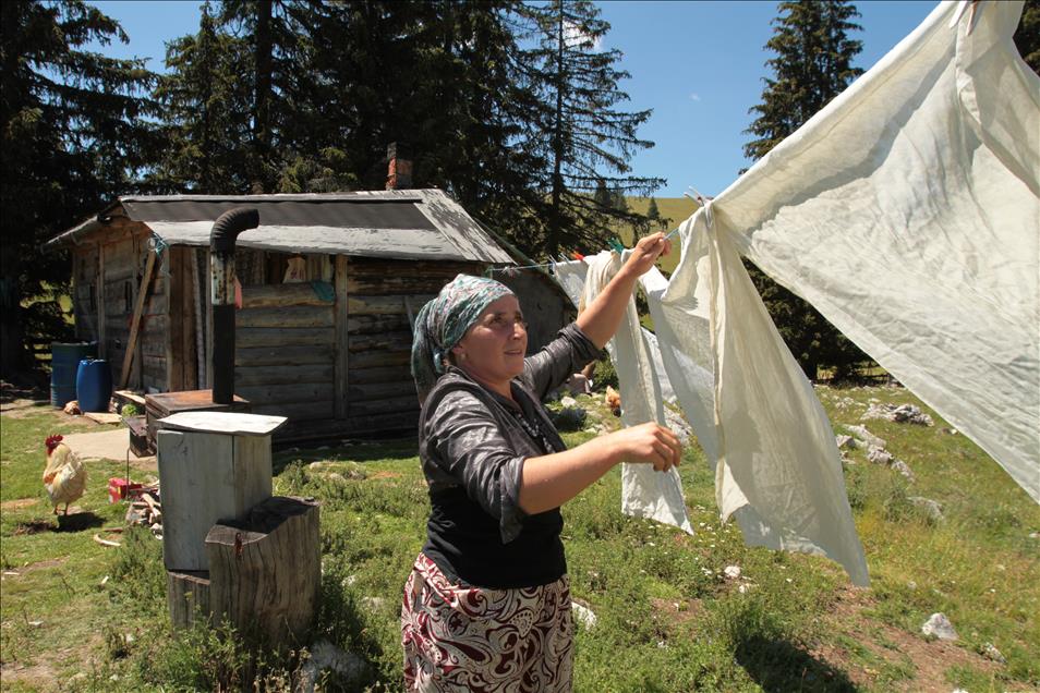 Bosna yaylalarında Anadolu manzaraları