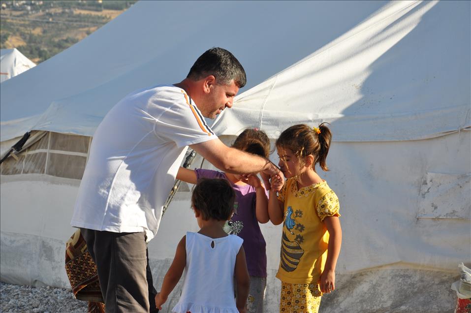 Bayramda çocuk manzaraları