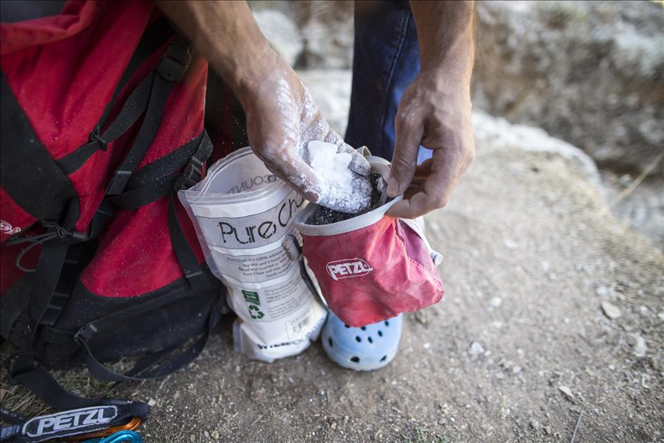 Zirve tırmanışında özgürlük heyecanı