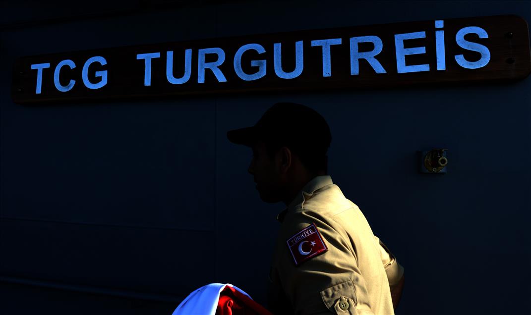 Turgut Reis firkateynindeki yaşamı, AA görüntüledi