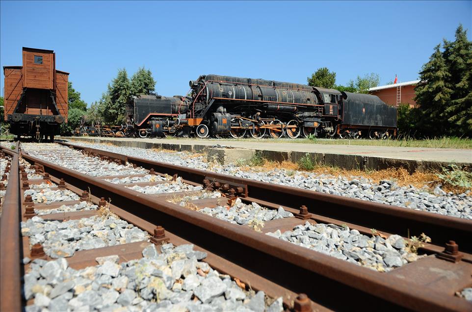 "Kara tren"in tarihi, bu müzede yatıyor