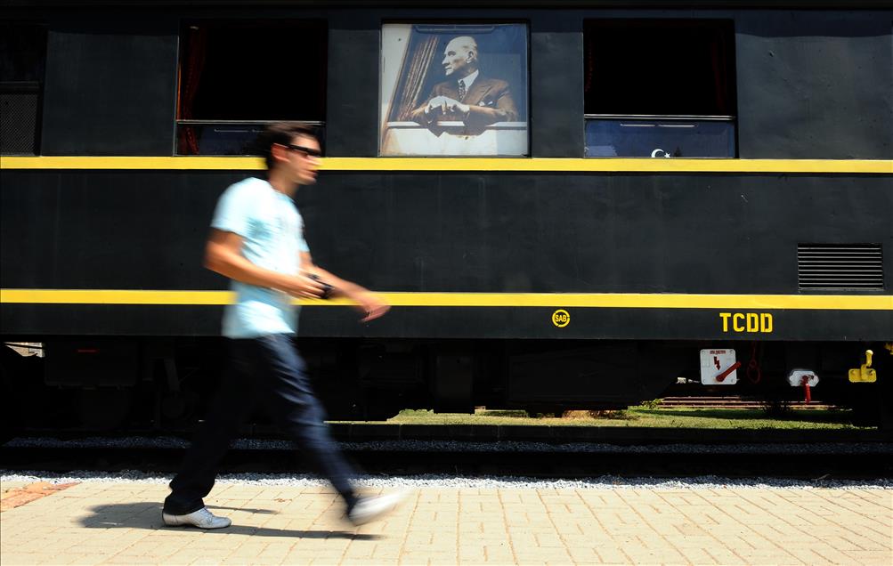 "Kara tren"in tarihi, bu müzede yatıyor