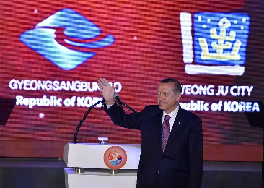 İstanbul-Gyeongju Dünya Kültür Expo 2013 açılış töreni