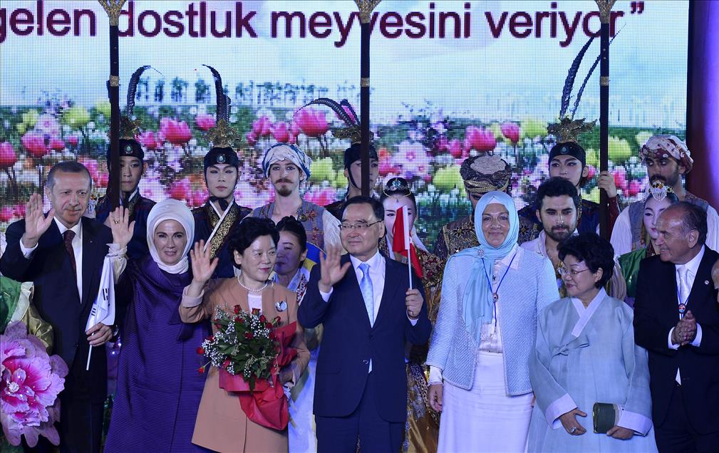 İstanbul-Gyeongju Dünya Kültür Expo 2013 açılış töreni