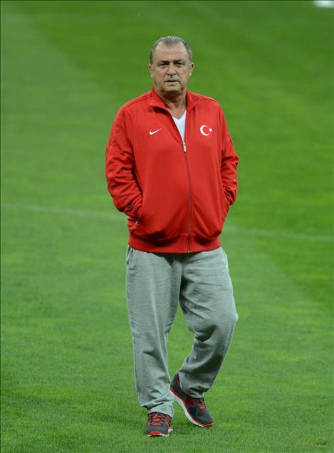 A Milli Futbol Takımı son antrenmanını yaptı