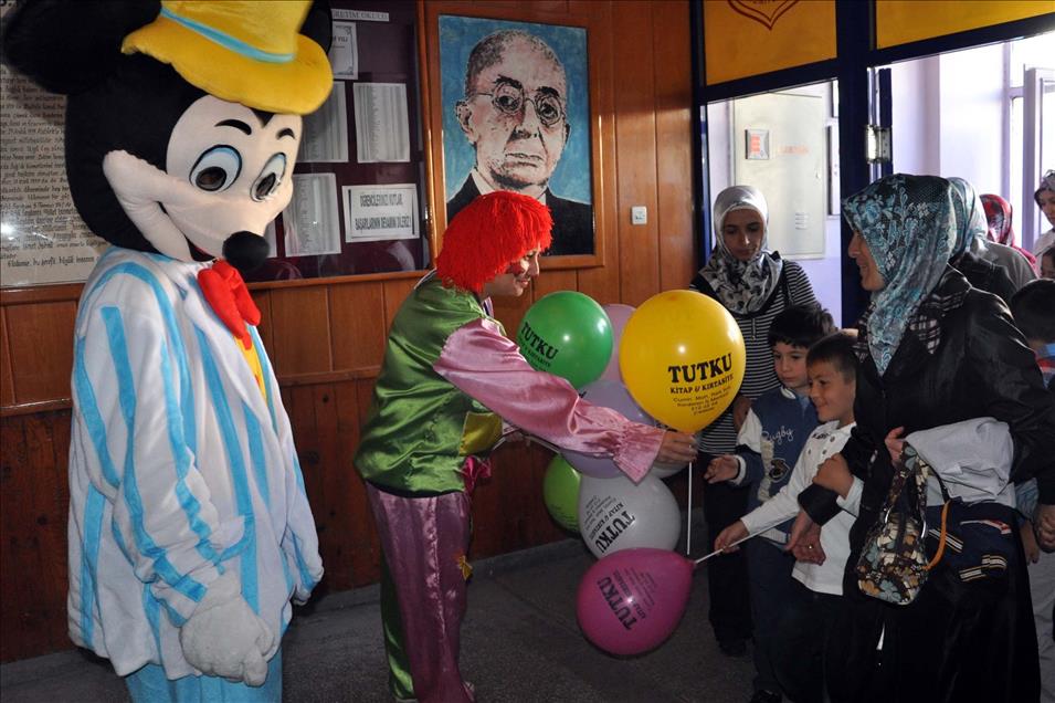 Ders zili minik öğrenciler için çaldı