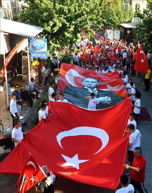 İzmir'in düşman işgalinden kurtuluşunun 91. yıl dönümü