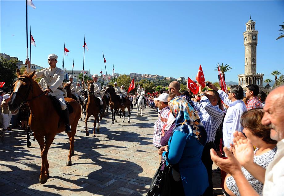 İzmir'in düşman işgalinden kurtuluşunun 91. yıl dönümü