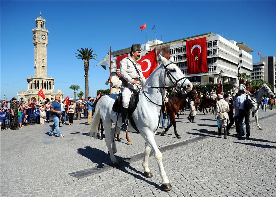 İzmir'in düşman işgalinden kurtuluşunun 91. yıl dönümü