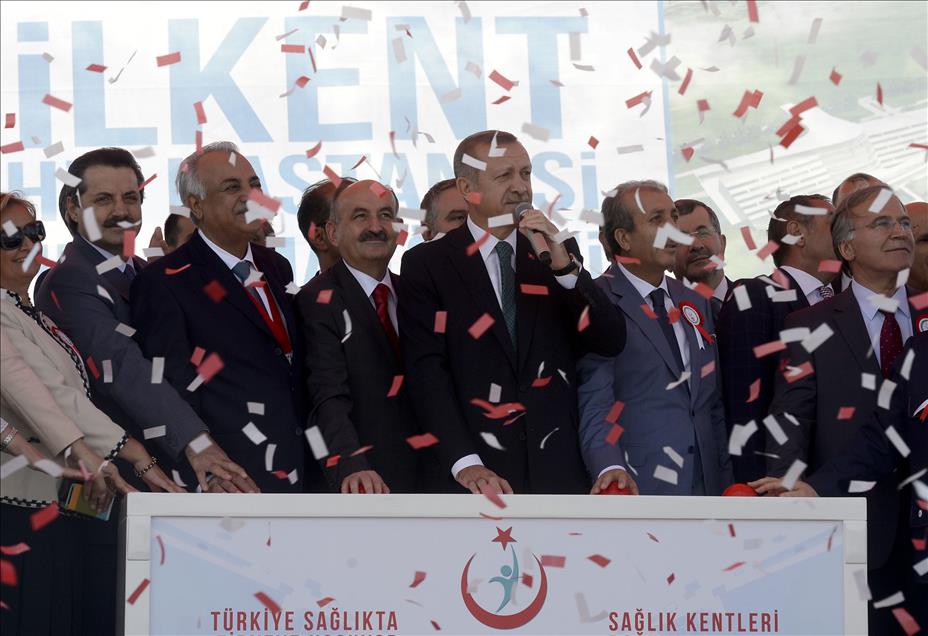 Ankara Bilkent Şehir Hastanesi Temel Atma Töreni