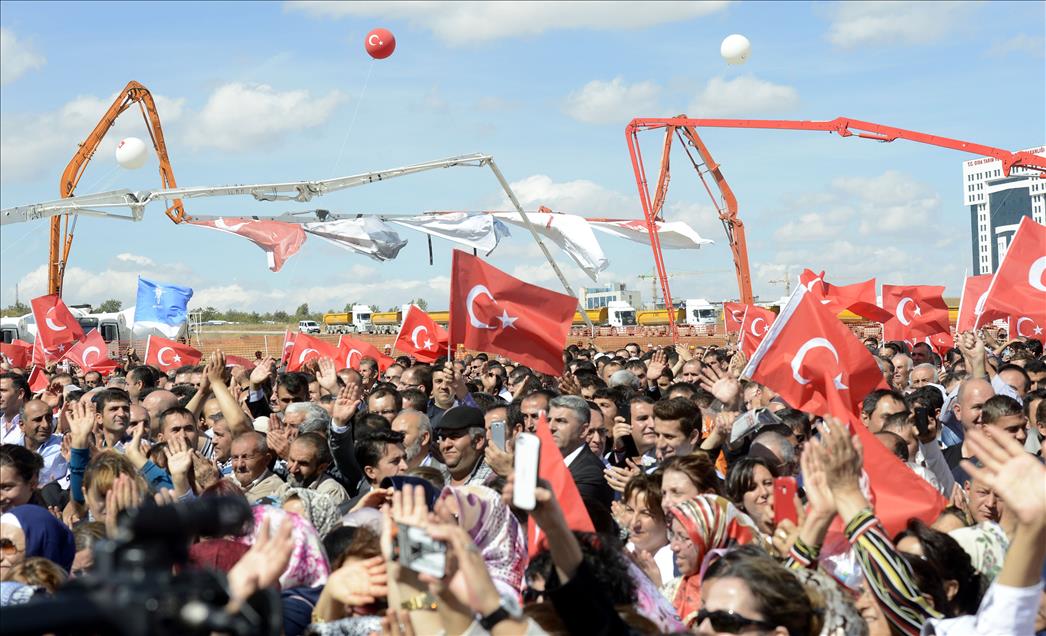 Ankara Bilkent Şehir Hastanesi Temel Atma Töreni