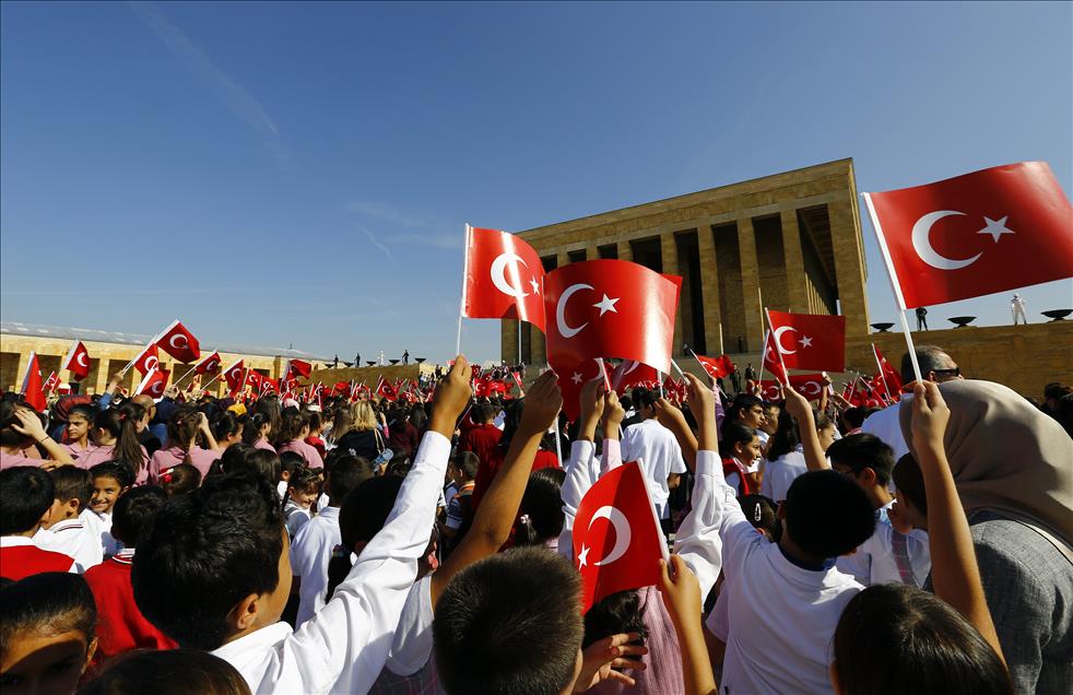 Gaziler Günü dolayısıyla Anıtkabir'de tören düzenlendi