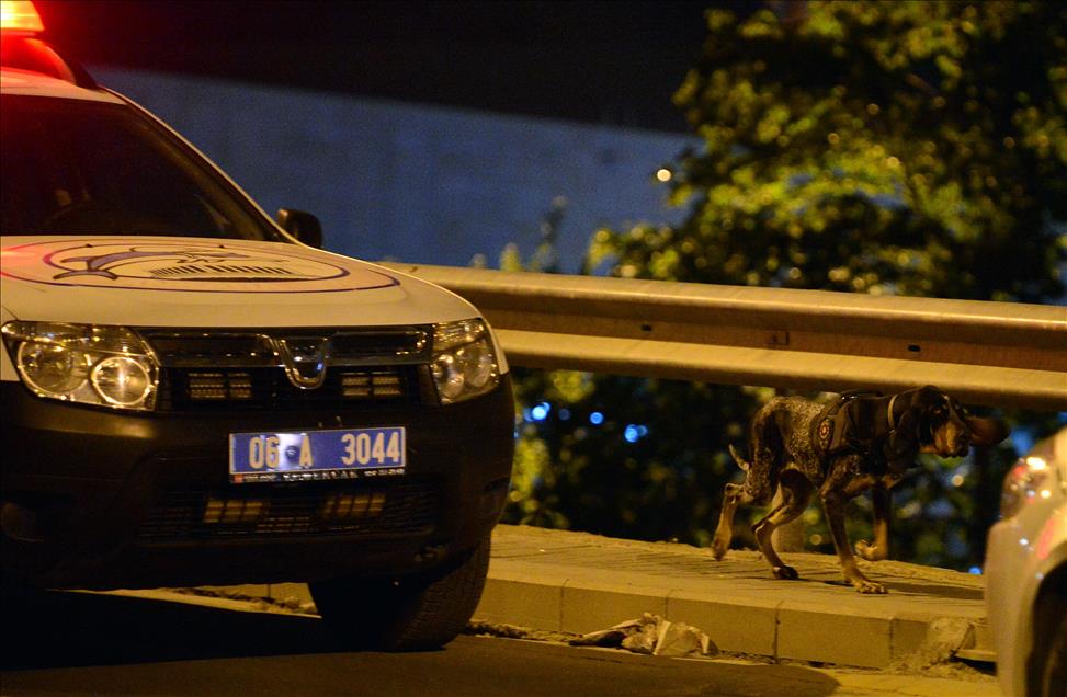 Ankara'daki polisevine saldırı