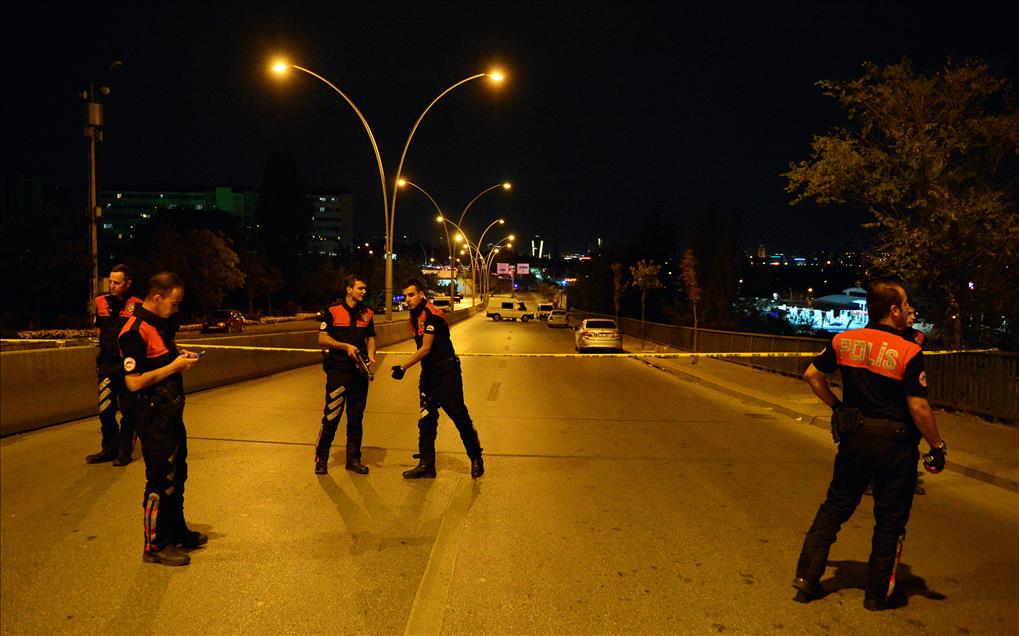 Ankara'daki polisevine saldırı