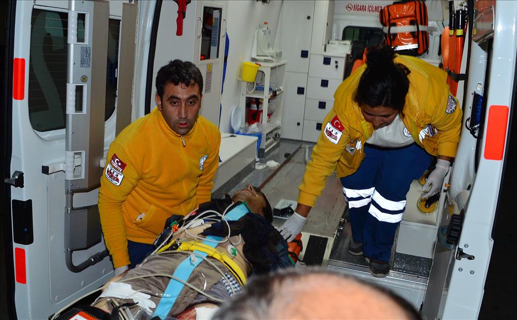 Ankara'daki polisevine saldırı
