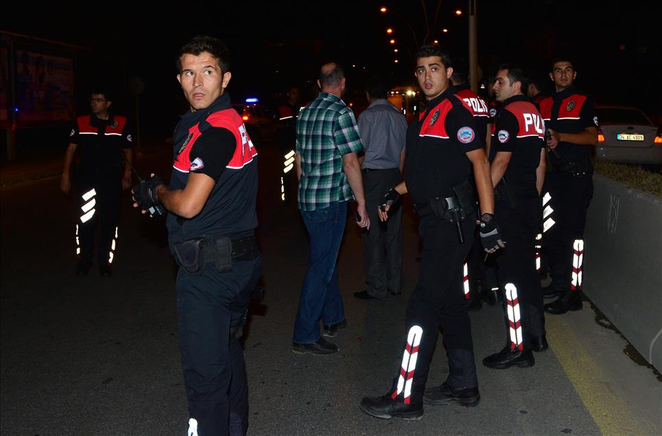 Ankara'da polisevine saldırı