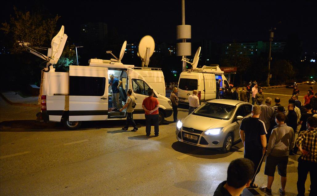 Ankara'daki polisevine saldırı