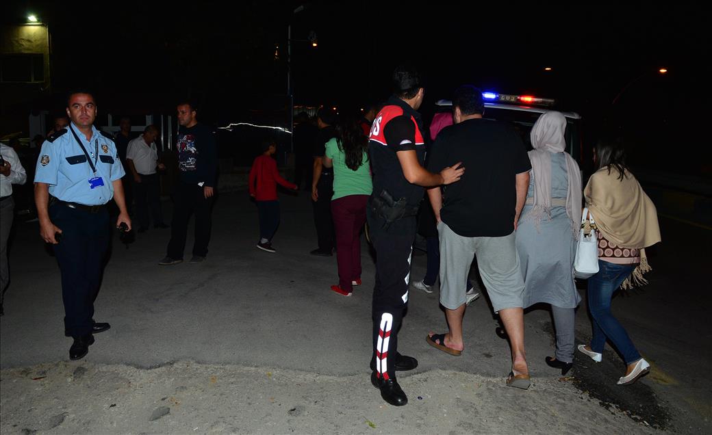 Ankara'da polisevine saldırı