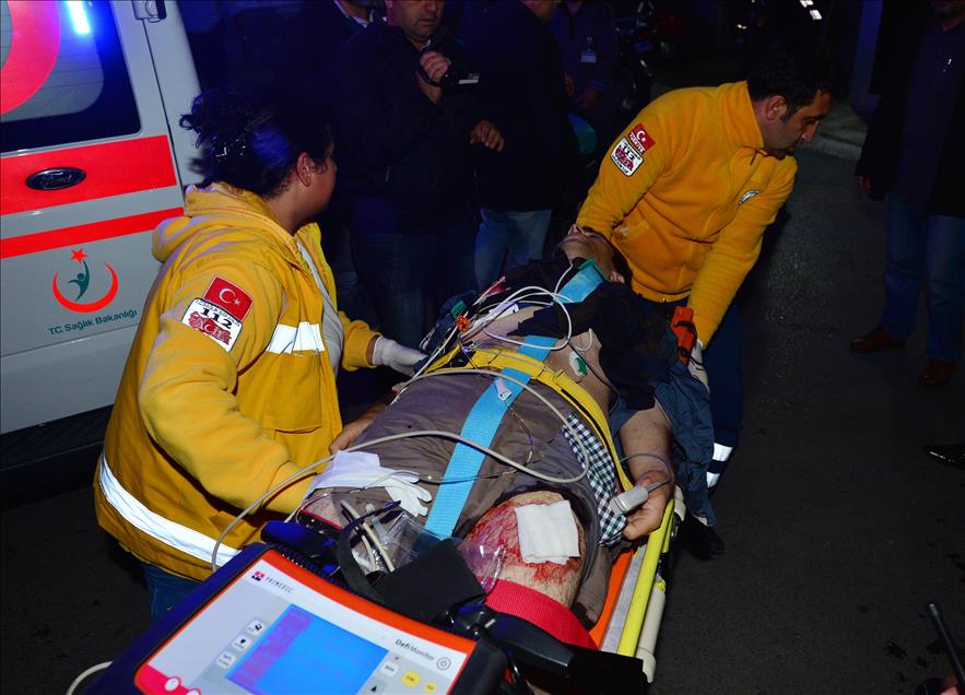 Ankara'daki polisevine saldırı