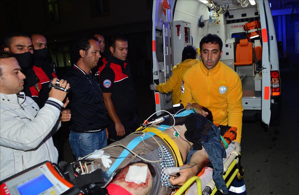 Ankara'daki polisevine saldırı
