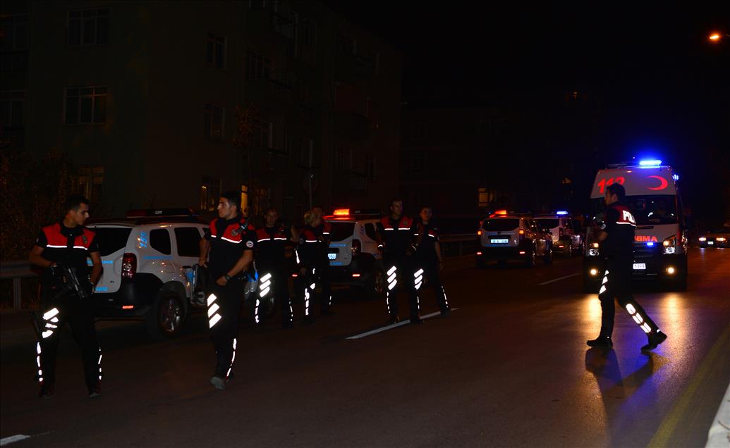 Ankara'da polisevine saldırı