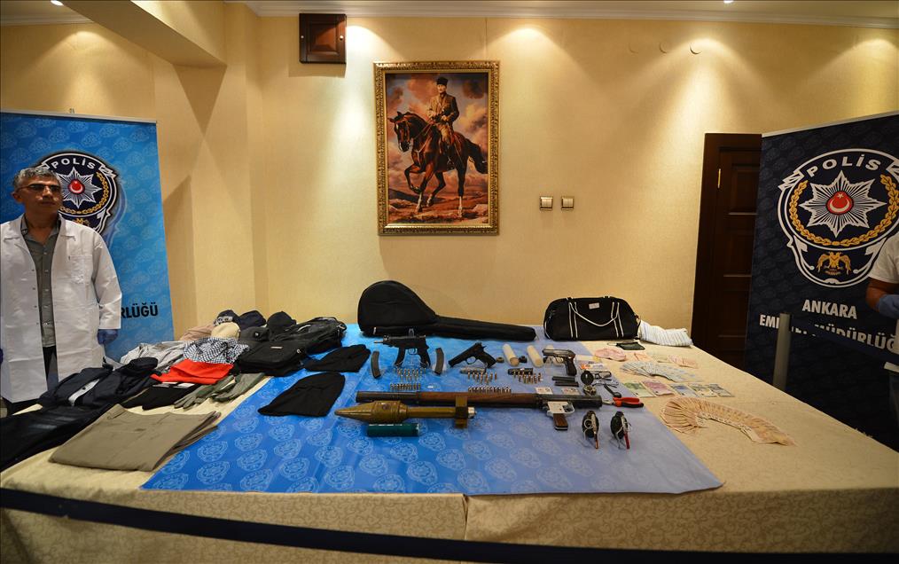 Ankara'daki polisevine saldırı