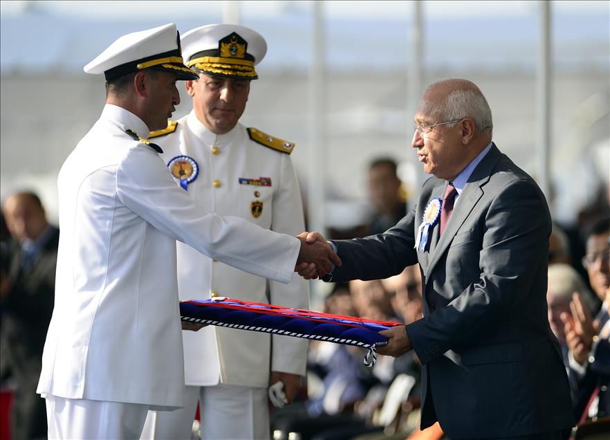 TCG Büyükada Hizmete Giriş ve Burgazada İlk Kaynak Töreni