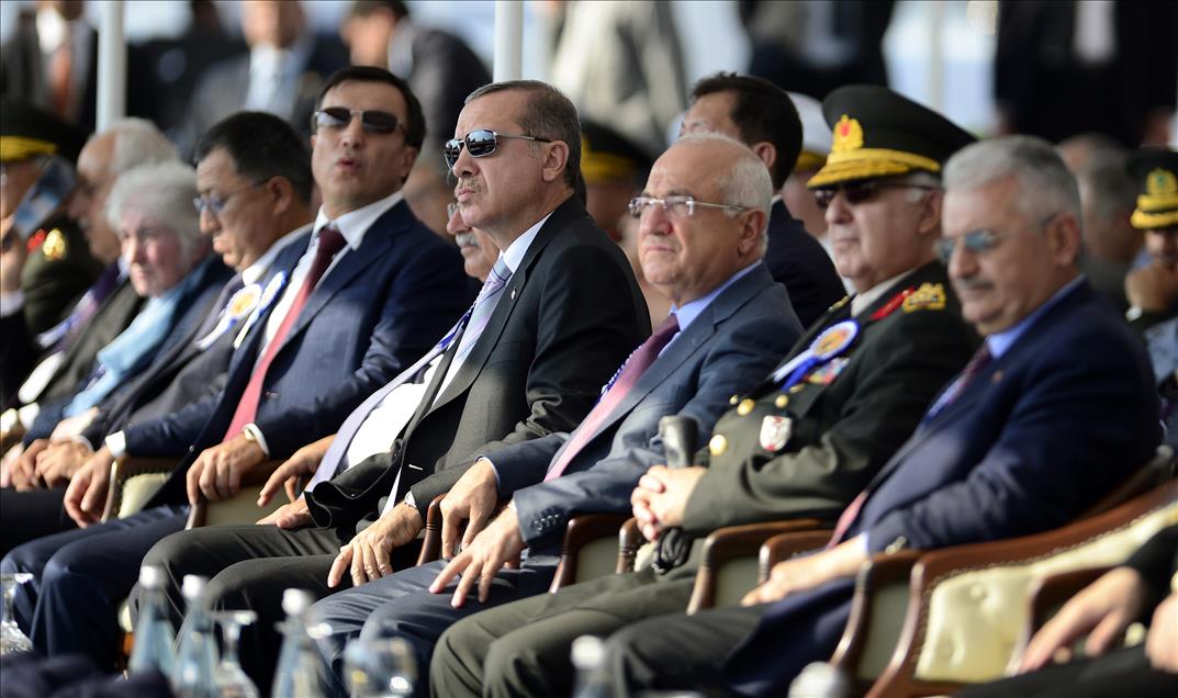 TCG Büyükada Hizmete Giriş ve Burgazada İlk Kaynak Töreni