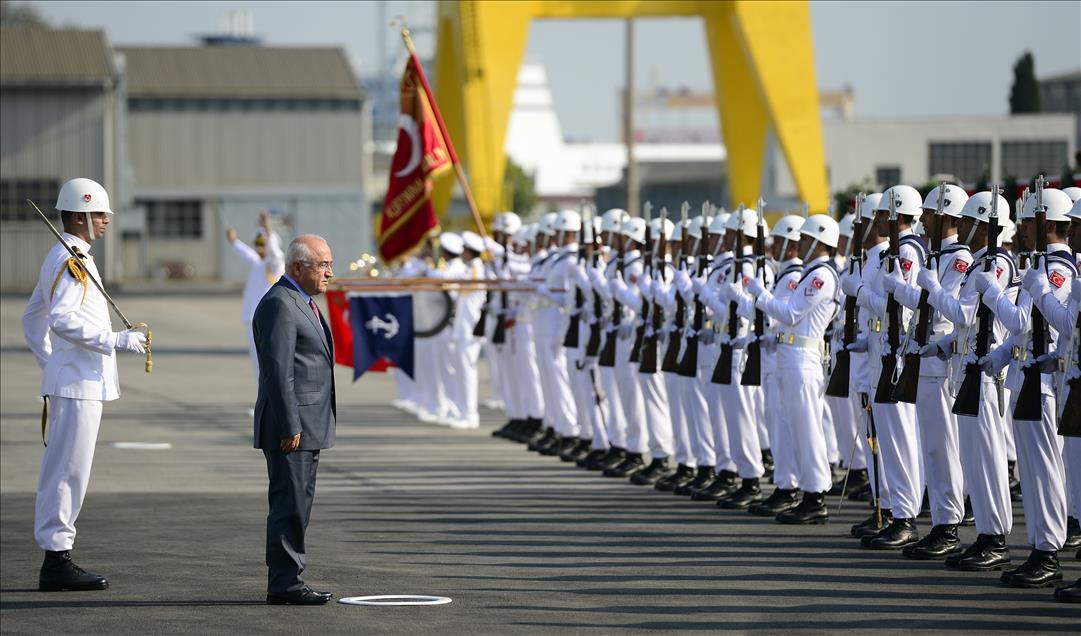 TCG Büyükada Hizmete Giriş ve Burgazada İlk Kaynak Töreni