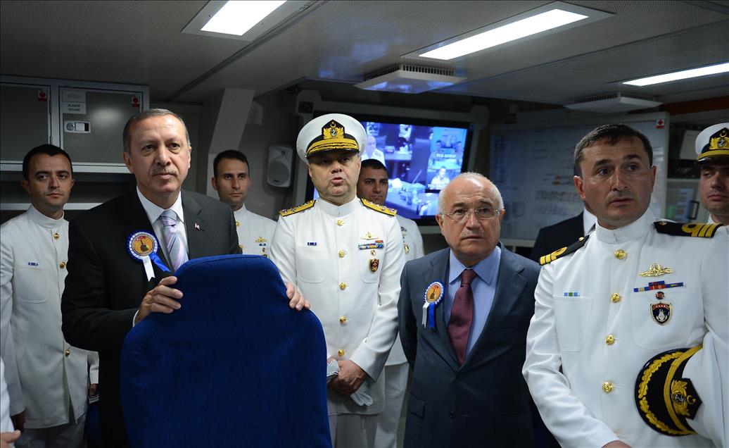 Büyükada Gemisi denizle buluştu