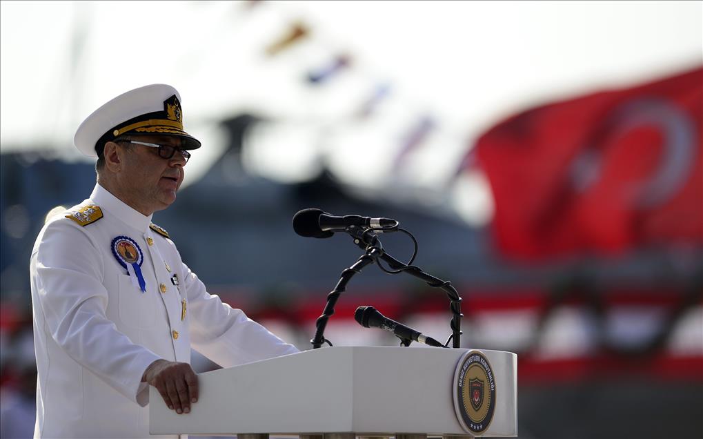 TCG Büyükada Hizmete Giriş ve Burgazada İlk Kaynak Töreni