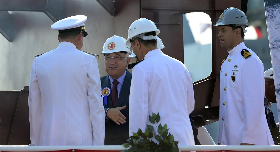 TCG Büyükada Hizmete Giriş ve Burgazada İlk Kaynak Töreni