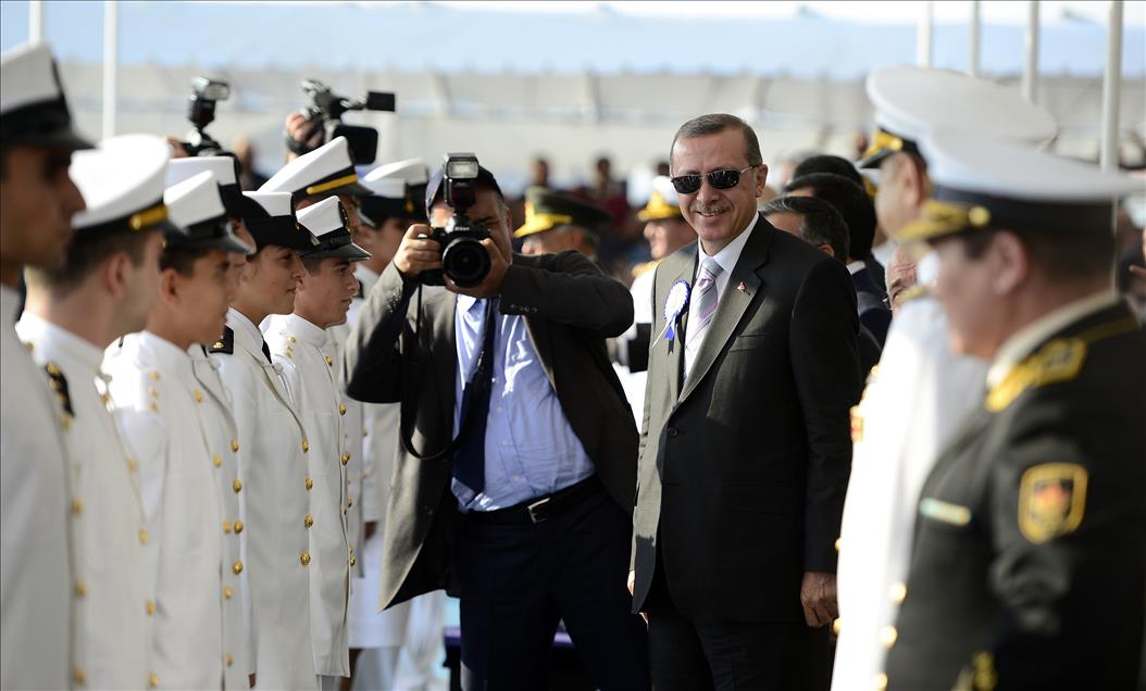 TCG Büyükada Hizmete Giriş ve Burgazada İlk Kaynak Töreni